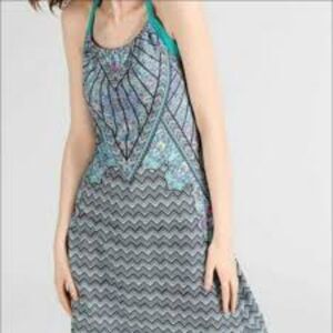 Prana Dragonfly Samba Quinn Sleeveless Activewear Dress Outdoor Teal Size XS